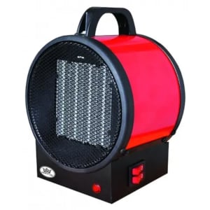 Commercial fan heater